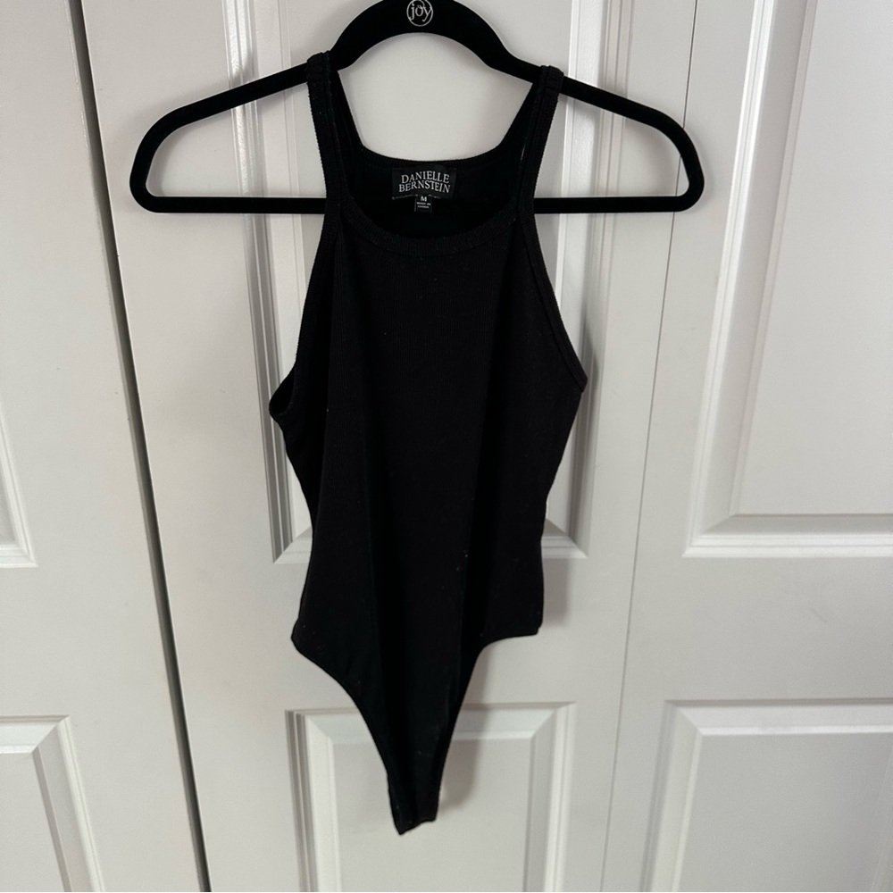 Danielle Bernstein High Neck Bodysuit